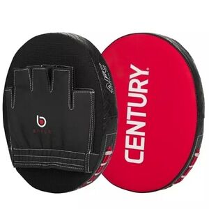 Century Brave | Punch Mitts | Sparring Hand Training | MMA Boxing Red BlackR11